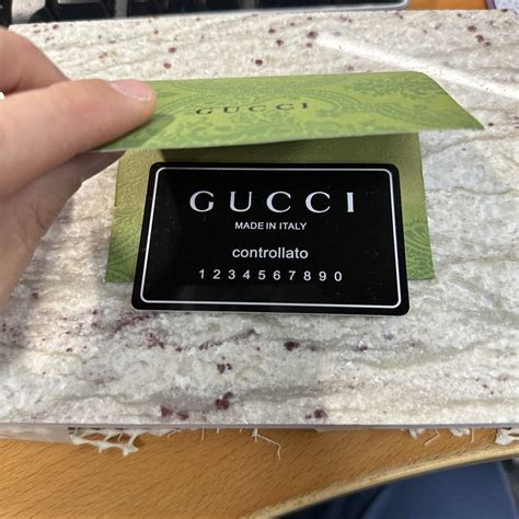 fake gucci drawing|gucci authenticity card.